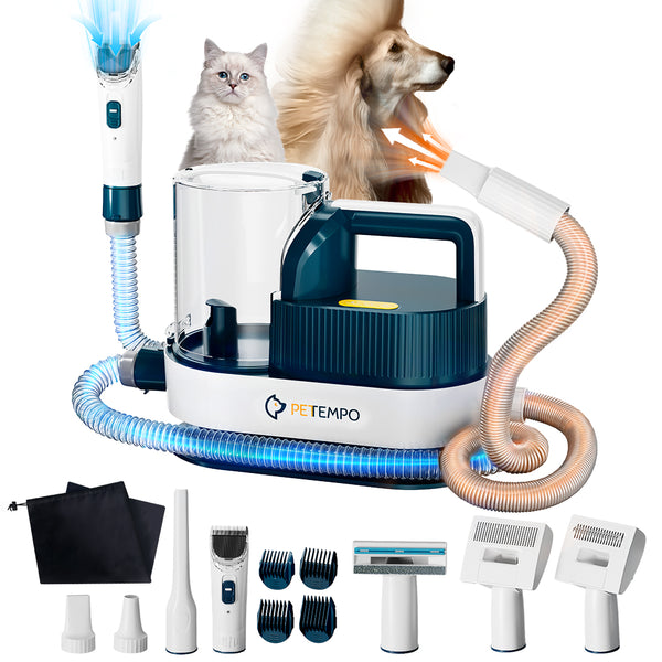 IS-100 Pro Pet Grooming Vaccum, Blow Dryer 2.5L US Plug